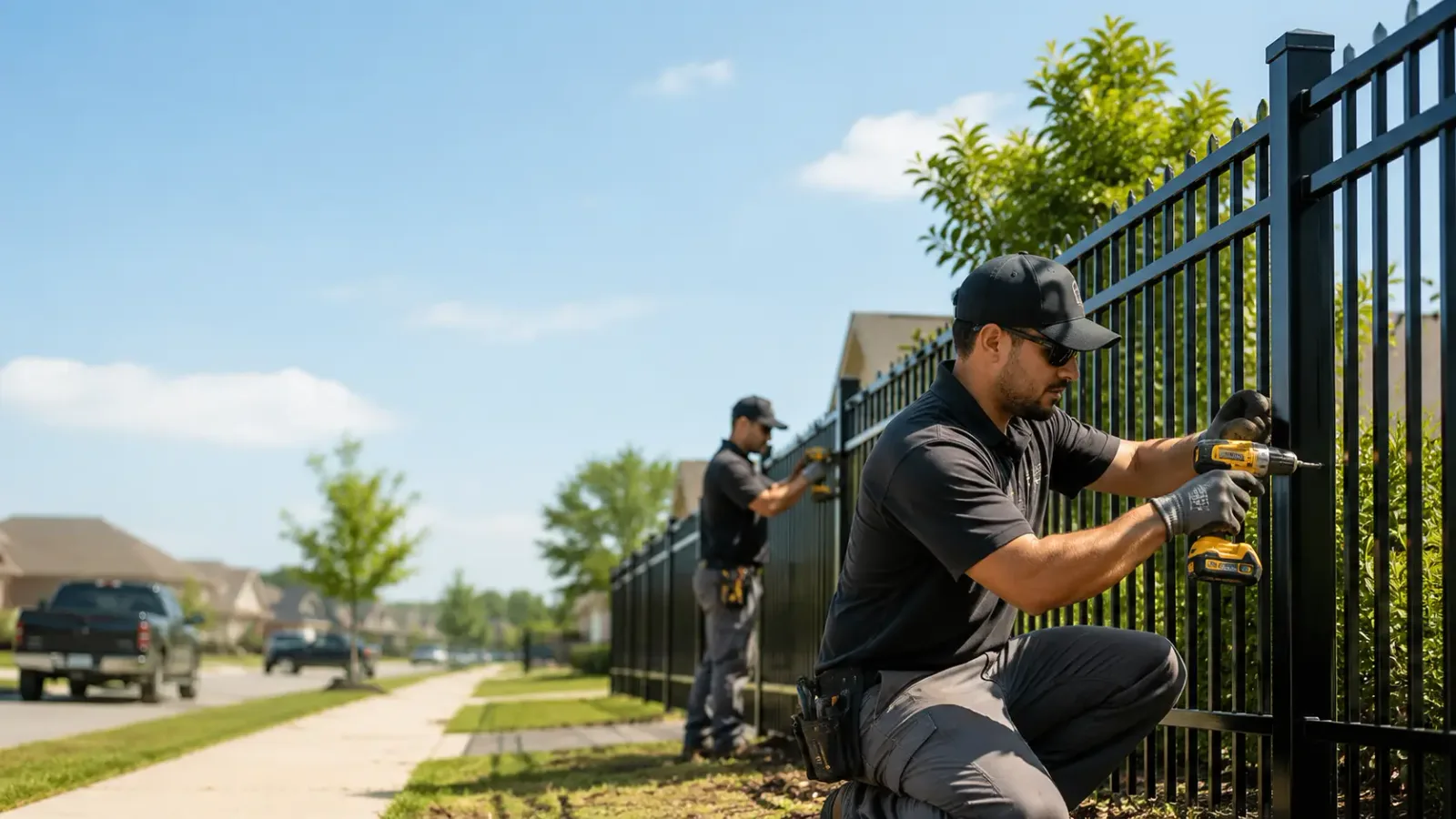 Metal Fence Installation in Ace, TX